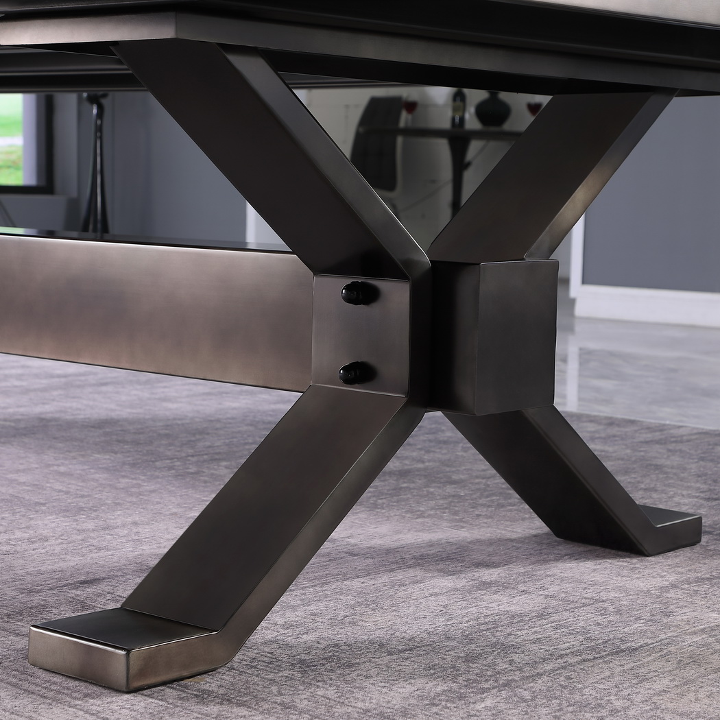 Axton Steel Pool Table Leg Close up