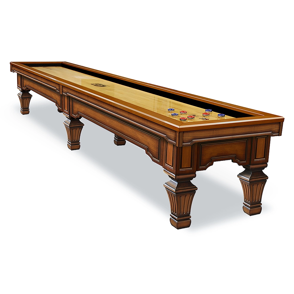 The Hampton Shuffleboard in Heritage Mahogany by Olhausen USA