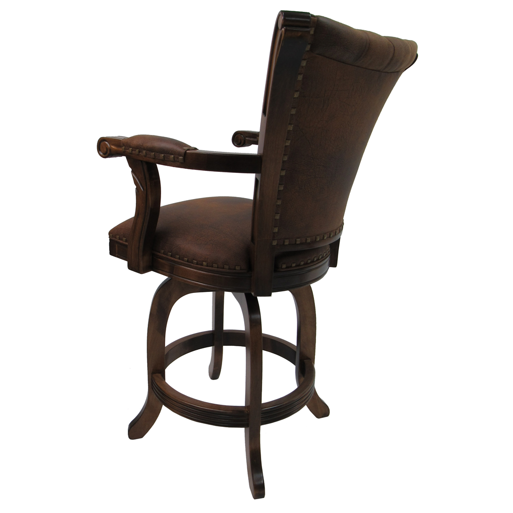 Tobago Swivel Bar Stool M-BASE