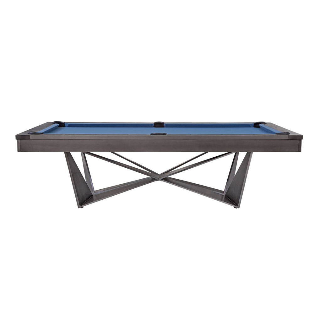 The Essex Steel Pool Table by Plank & Hide