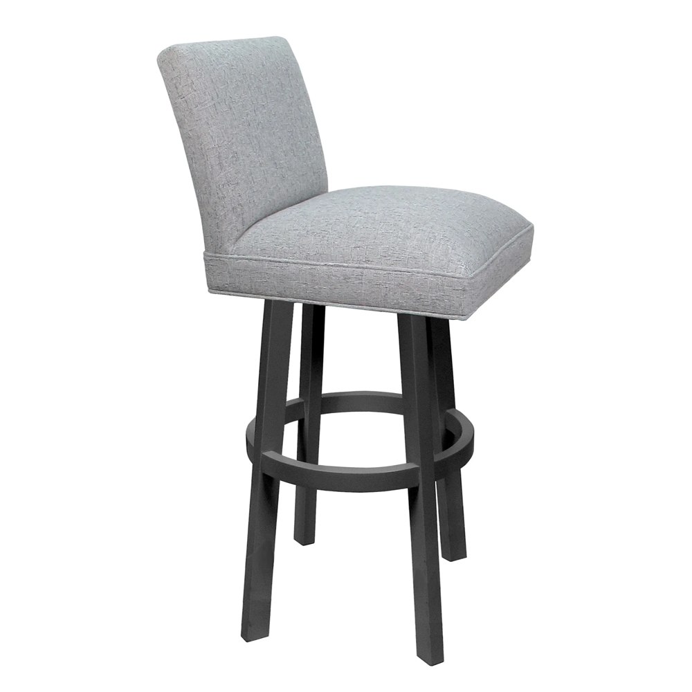 Sommerville Swivel Barstool Side View